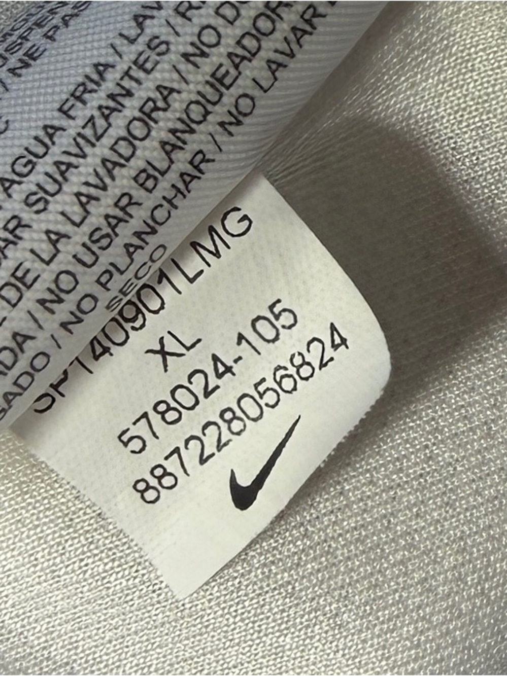 Authentic Nike USMNT 2014 Home Football Soccer Jersey Kit 578024-105 USA US XL - Picture 8 of 9